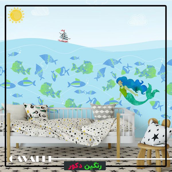 پوستر دیواری کاوالی (cavalli) – طرح کودک کد 37