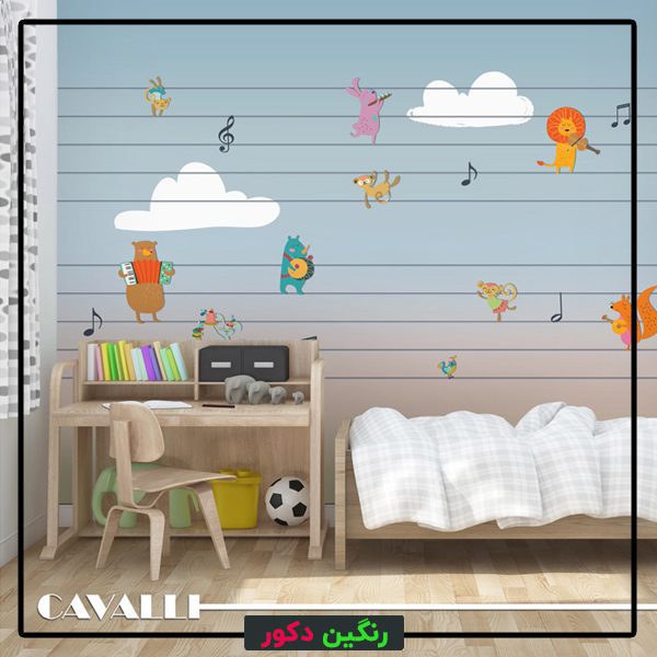 پوستر دیواری کاوالی (cavalli) – طرح کودک کد 38